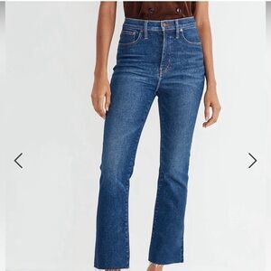 Madewell Cali Demi-Boot Jeans, size 26